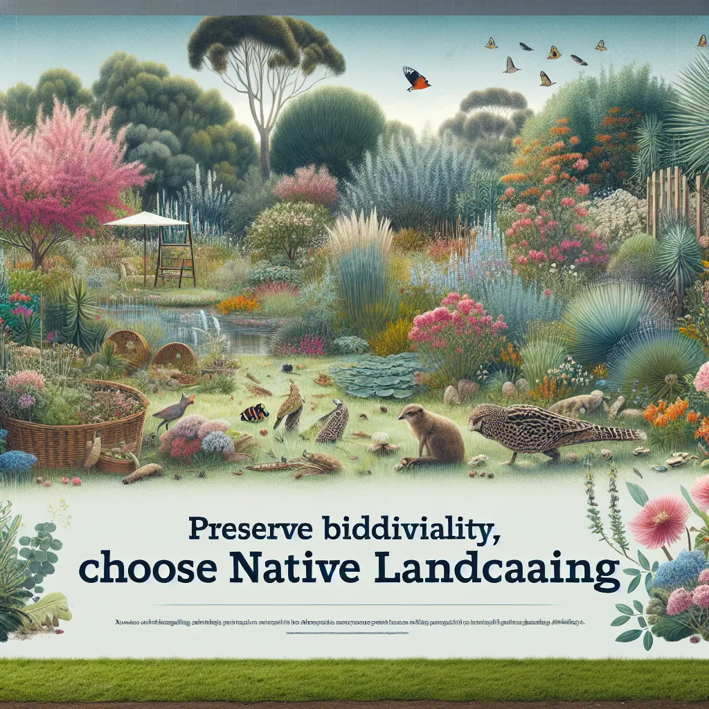 Promoting Biodiversity through Native Landscaping Practices