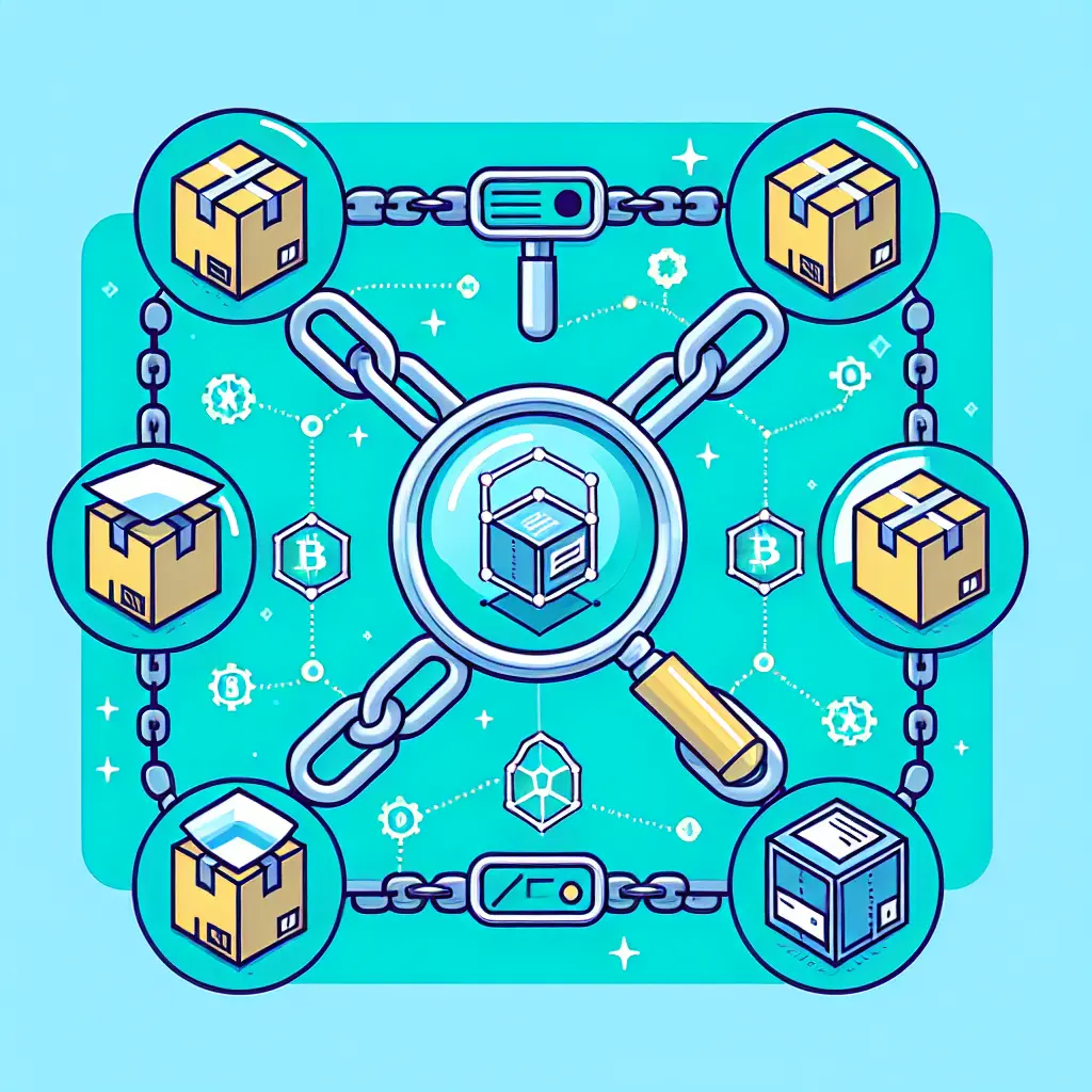 Representation of The Role of Blockchain in Enhancing Supply Chain Transparency